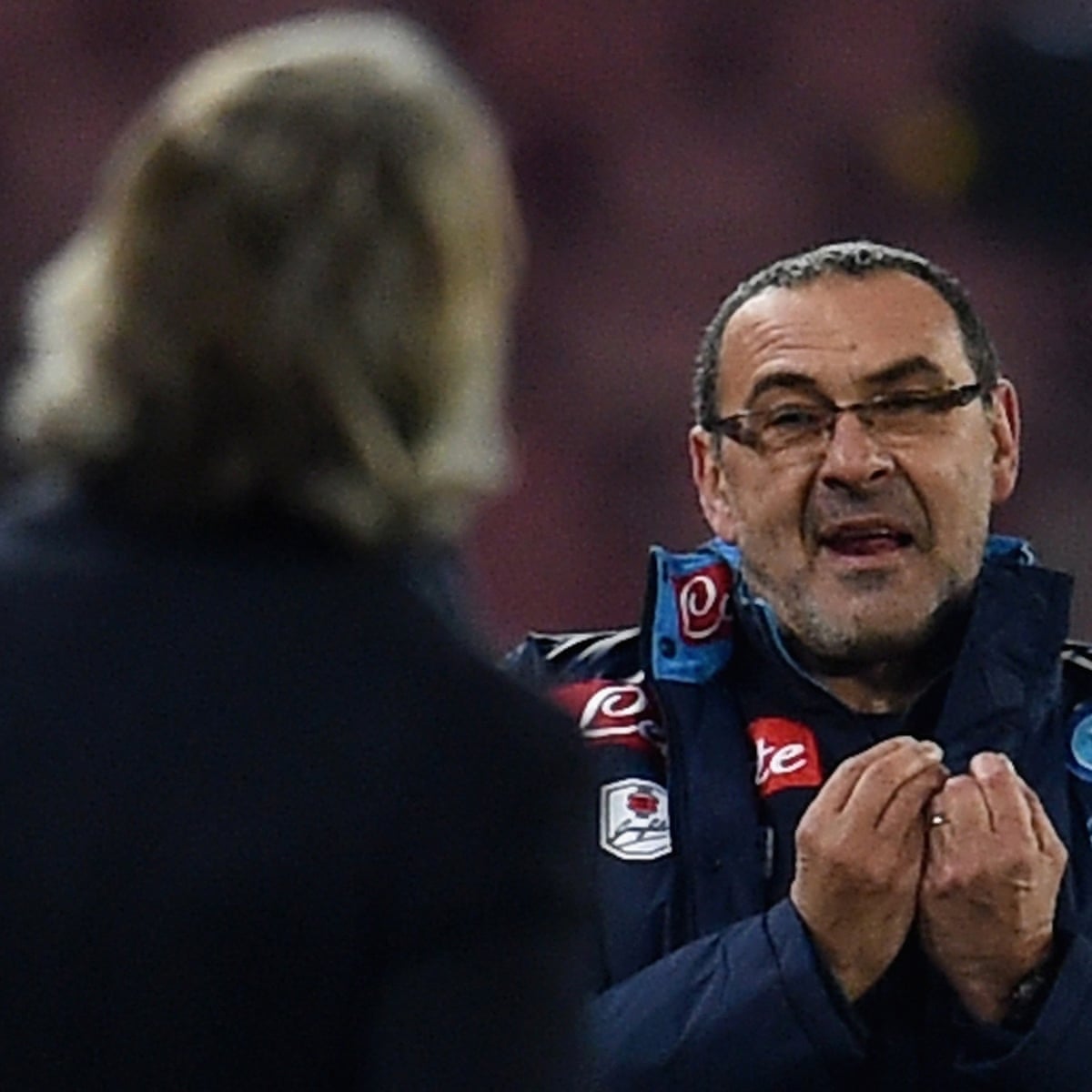 Said Done Maurizio Sarri Chelsea S Snake And One Big Marvellous Family Football The Guardian
