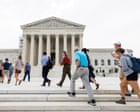 Supreme court to hear Voting Rights Act challenge that could affect control of Congress – US politics live
