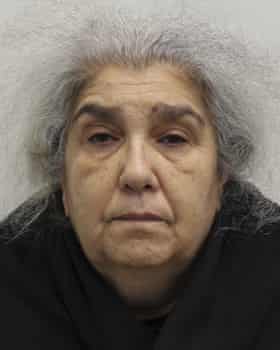 Diamond thief must pay back £244 after record £4.2m heist | UK news 1 Mugshot of a woman with grey hair and wearing black