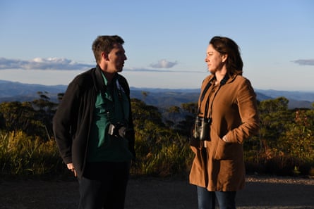 Sophie Scamps with Stuart Blanch, senior manager of Towards Two Billion Trees, WWF Australia
