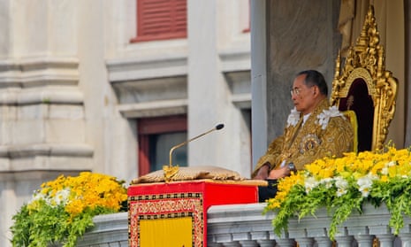 Criticising King Bhumibol Adulyadej is a serious offence under Thai law.