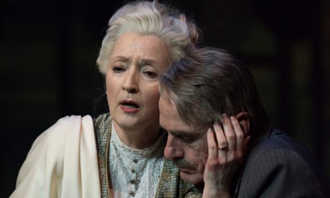 ‘A tour de force’: Leslie Manville, with Jeremy Irons, in Long Day’s Journey Into Night.