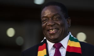 President Elect Emmerson Mnangagwa
