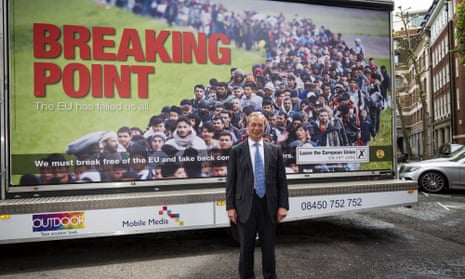Nigel Farage and the notorious anti-immigration poster