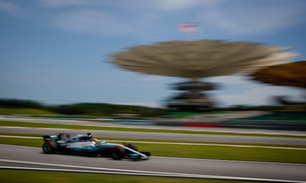Hamilton On Pole For F1 Malaysia Gp As Vettel S Engine Trouble Leaves Him Last Formula One 2017 The Guardian
