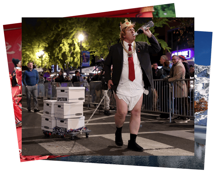 Big cat scan, satnav slip-up and a Trump costume: photos of the day – Wednesday