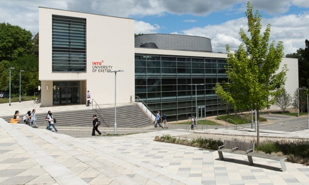 The University of Exeter campus