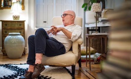 Michael Wolff, author of Fire and Fury, at his home in New York City.