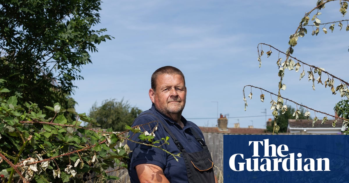 ‘I’m giving people a happy space’: the man clearing gardens for free – and letting light into strangers’ lives