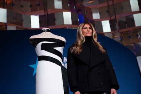 Inaugural Gown Melania Trump Postcard Dress Melania Trump's Inaugural Ball Gown, 2025 National Museum Of Inaugural Gown Melania Trump Postcard Dress Melania Trump's Inaugural Ball Gown, 2025 National Museum Of