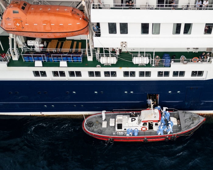 Two Britons evacuated from hantavirus-hit ship ‘improving’ in hospital
