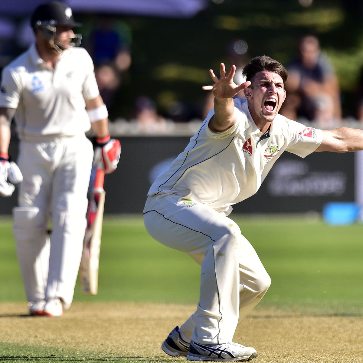 New Zealand V Australia Day Three Of The First Test As It