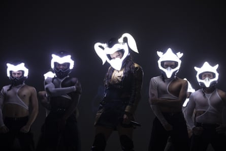 Rosalía’s Motomami world tour in Santiago, Chile, 2022.