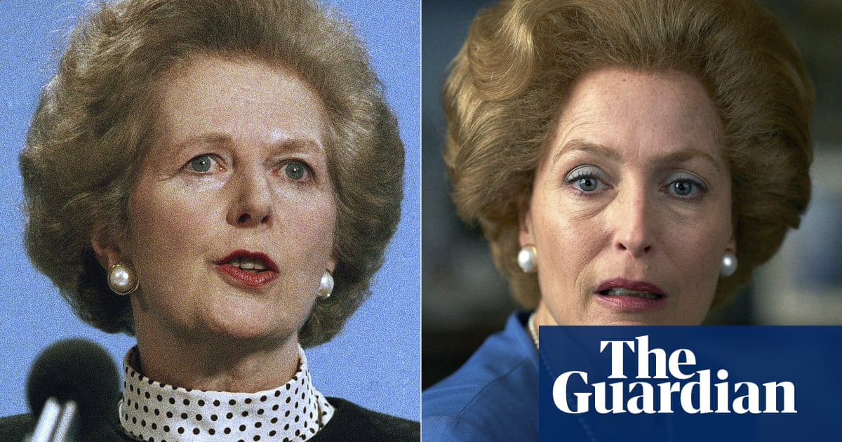 'A bit scary': Gillian Anderson's unnerving portrayal of Thatcher in T... image