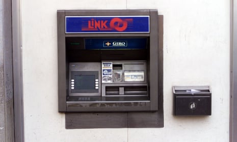 Link ATM cash machine