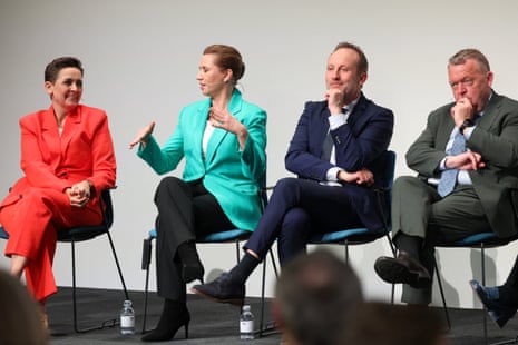 Party leaders' debate following Danish parliamentary election, in Copenhagen, Denmark.