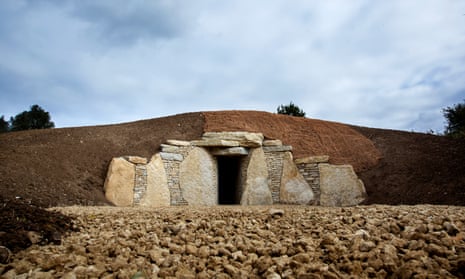 Sacred Stones burial mound in Cambridgeshire