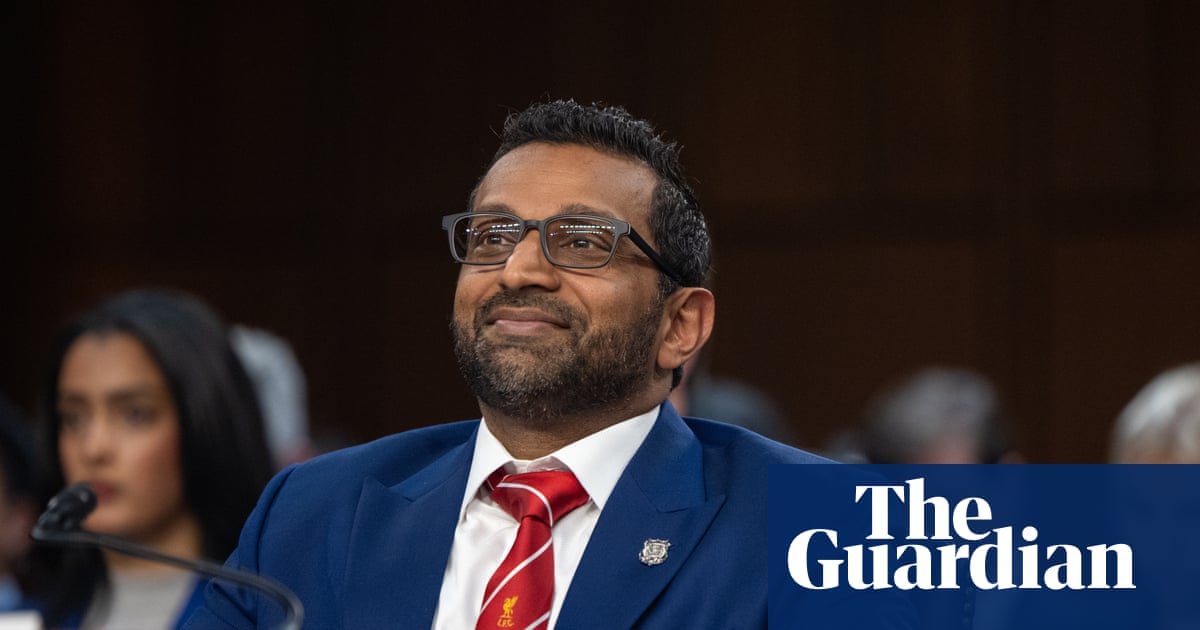 FBI director Kash Patel wears Liverpool FC tie to US Senate hearing