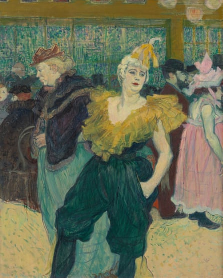 The Clowness Cha-U-Kao, Henri de Toulouse-Lautrec, 1895