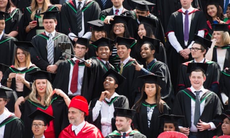 Overseas students at Aberystwyth University in 2014.