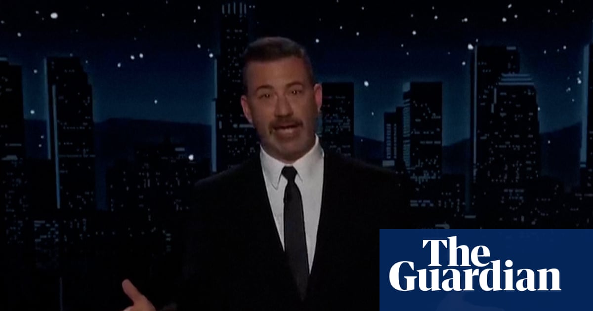 Moment Jimmy Kimmel makes Charlie Kirk comments that see him 'indefinitely' taken off air – video