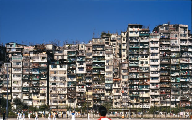 The Walled City, Kowloon, Hong Kong, China - slum housing (demolished 1992)