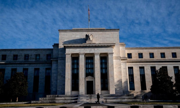 The Marriner S. Eccles Federal Reserve building in Washington, DC, on March 14, 2022.