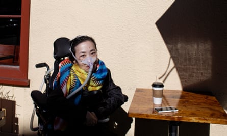Alice Wong, a disabled activist in San Francisco, worries about the consequences the pandemic will have on disabled and chronically ill Californians.