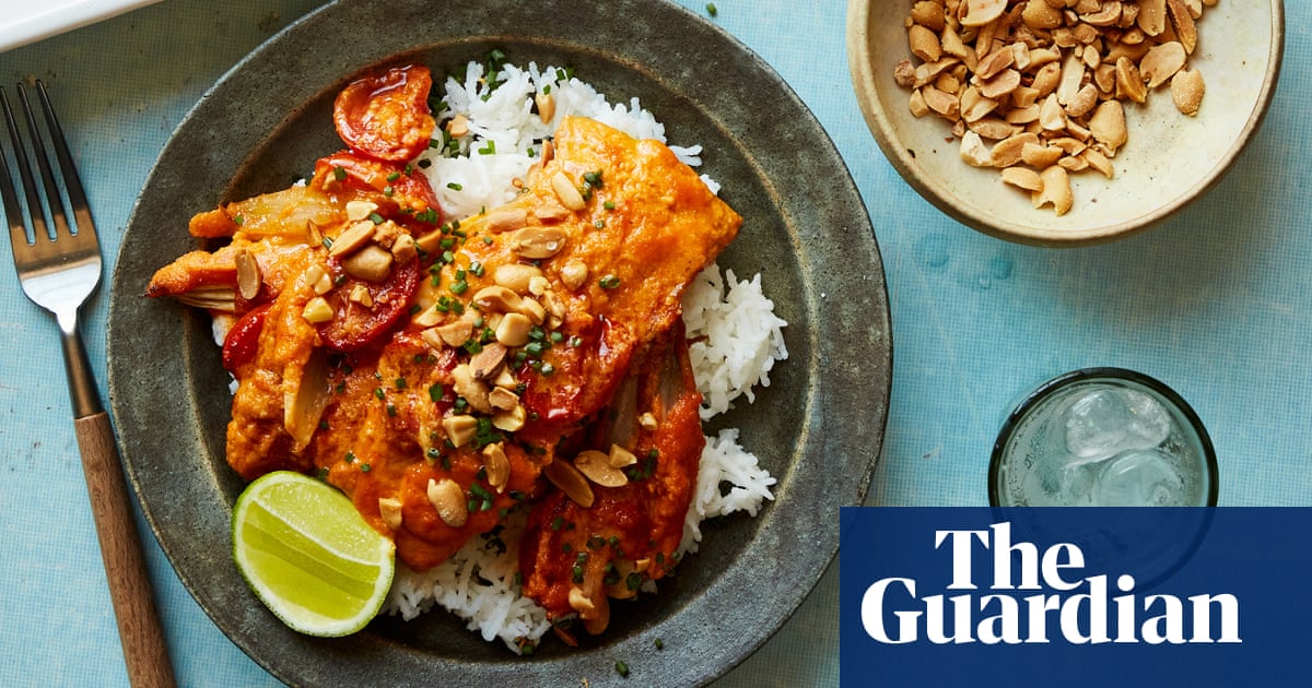Rukmini Iyer's quick and easy recipe for roast hake with tomato and chilli sambal | Quick and easy