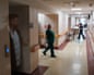 Nurses walk around the paediatric ward at the National Infectious Disease Institute in Bucharest.