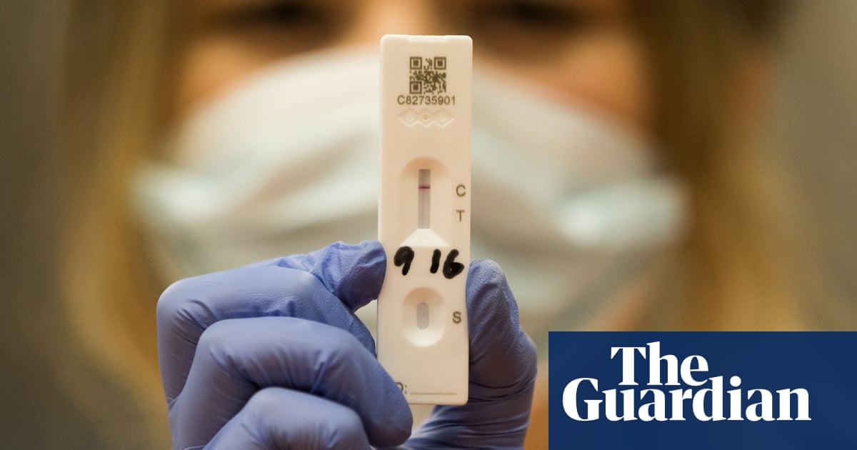 Coronavirus: plans to end free rapid tests in England ‘reckless’