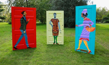 Door sculptures for Frieze 2020.