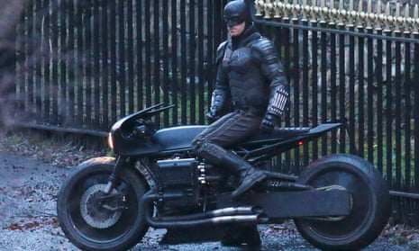 Filming for The Batman in Glasgow, February 2020.
