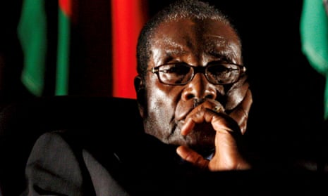 Robert Mugabe in 2008.