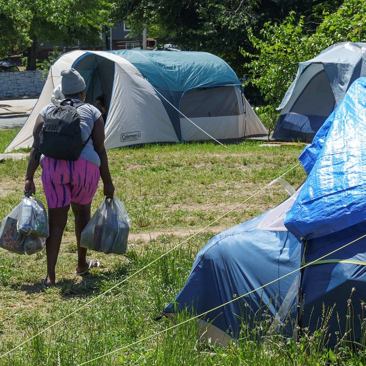 174 homeless displaced from Atlanta park for World Cup 174 homeless displaced from Atlanta park for World Cup