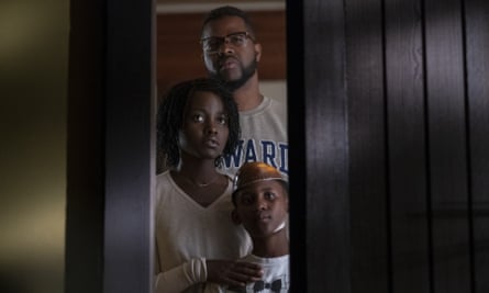 Winston Duke, Lupita Nyong’o and Evan Alex.