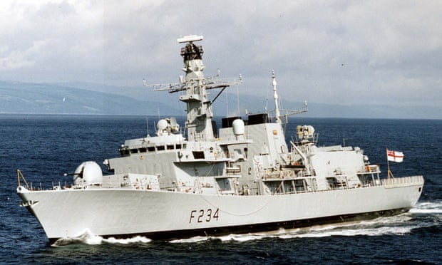 HMS Iron Duke, pictured in 1999