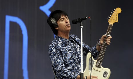 ‘Grown men were crying’ … Johnny Marr on the Other stage at Glastonbury 2019.