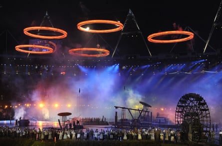 The opening ceremony for the London 2012 Games.