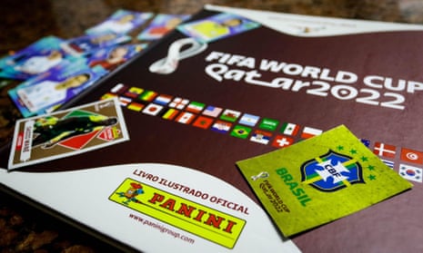 The 2022 football World Cup sticker album, released by the publisher Panini