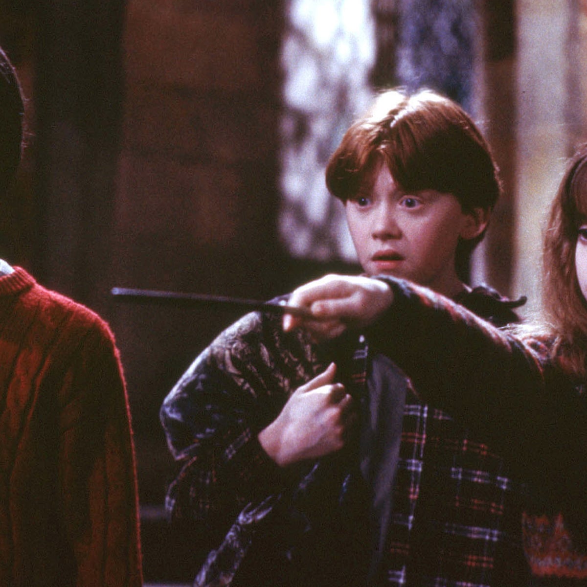 Harry Potter Cast Return To Hogwarts To Mark 20th Anniversary Of First Film Harry Potter The Guardian