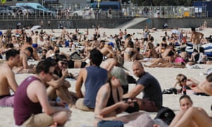 Shot with a telephoto 400mm lens. Bondi Beach at 2:15pm. 3rd September 2020.