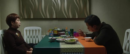 Mr and Mrs Li at dinner