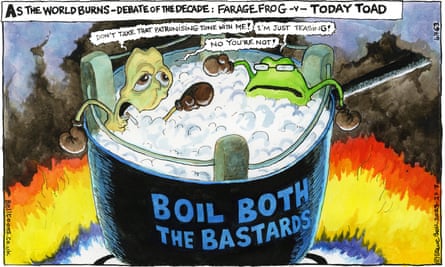 Steve Bell on Nigel Farage’s BBC interview with Nick Robinson