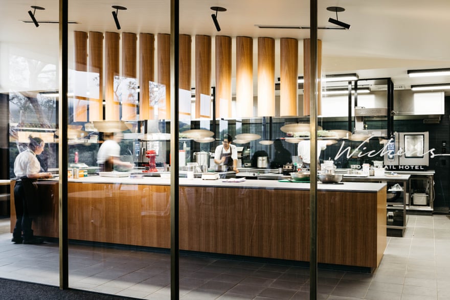 The kitchen of the Royal Mail Hotel, Dunkeld, Victoria