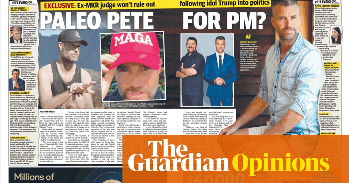 Thank you MSM: Pete Evans gets cosy treatment from the Daily Telegraph | Weekly Beast