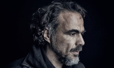 Alejandro González Iñárritu photographed at the Covent Garden Hotel in London.