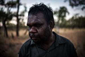 Wunggurr Ranger Kane Nenowatt after a very long day in the field.