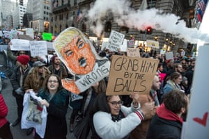 A mass rally on the fourth day after the election.