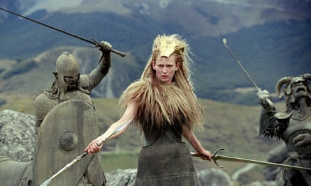 Swinton as the White Witch in The Chronicles of Narnia: The Lion, the Witch and the Wardrobe, 2005.